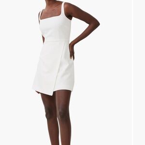 French connection white mini dress